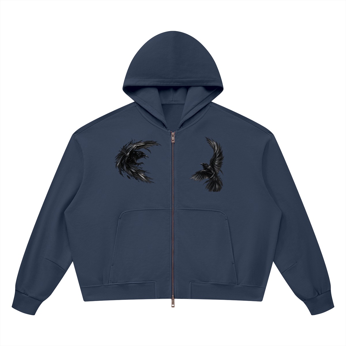 Black Wings Zip