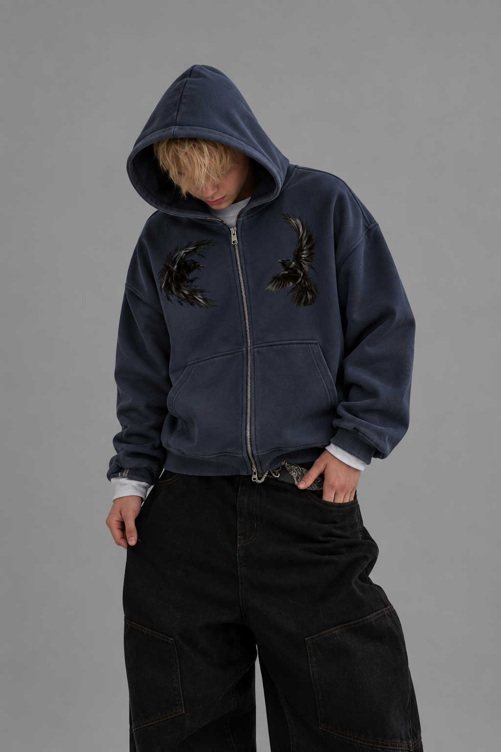 Black Wings Zip