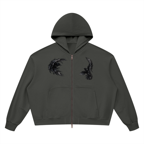 Black Wings Zip