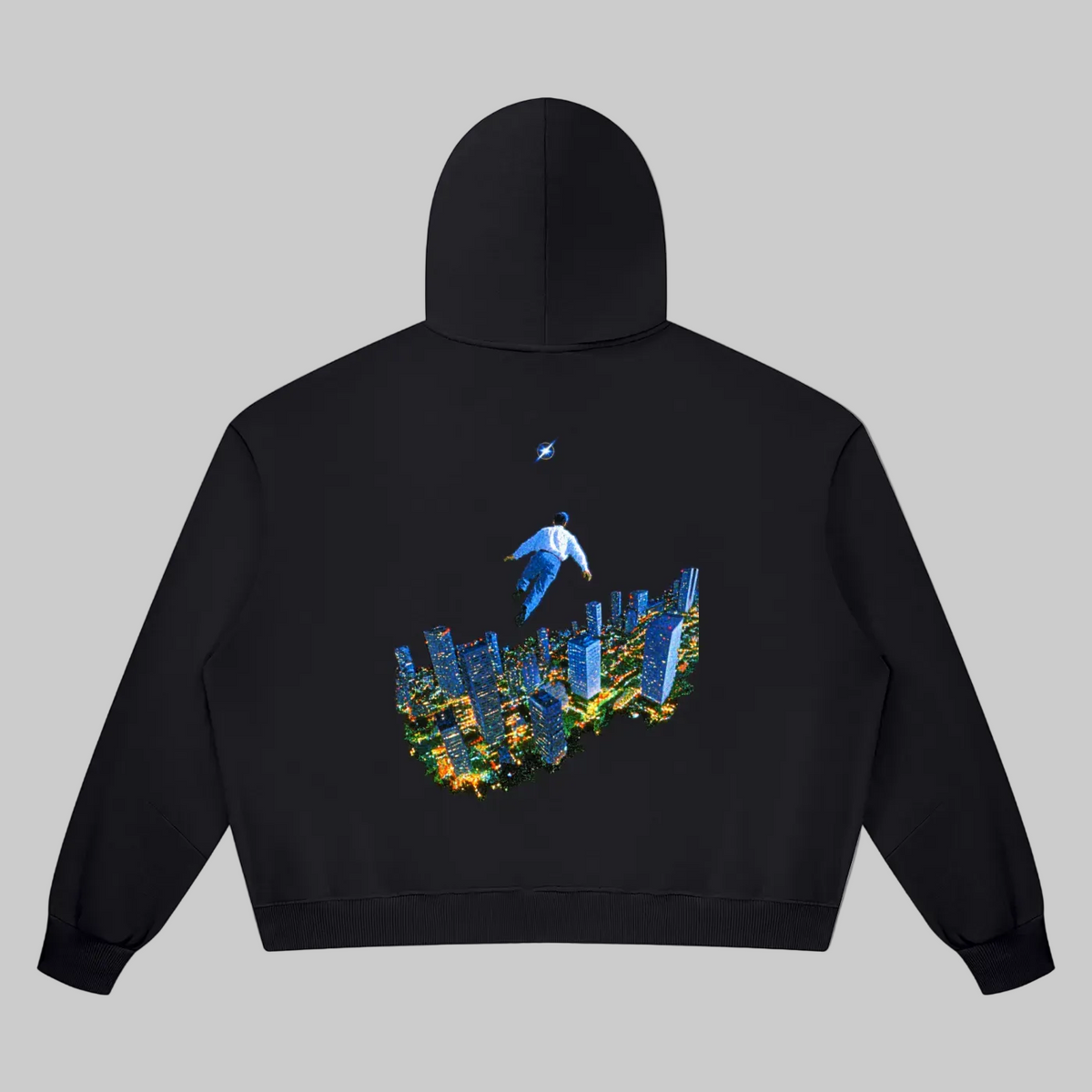 Above the City Zip Hoodie